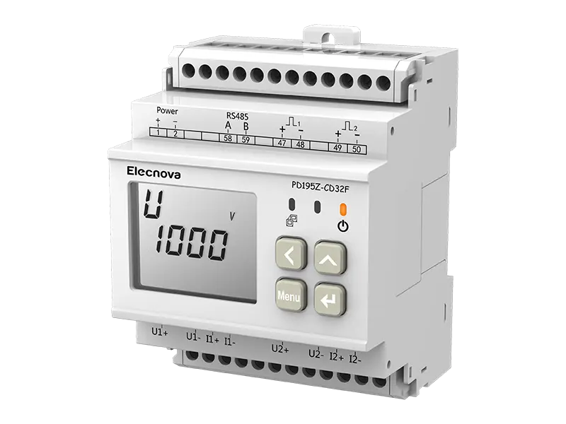 PD195Z-CD32F DC DIN-rail Mounted Energy Meter for EV Charger