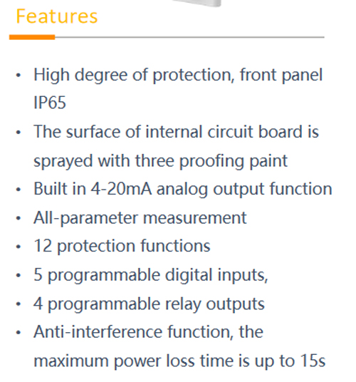 WDH-31-210 Motor Protection Controller Function