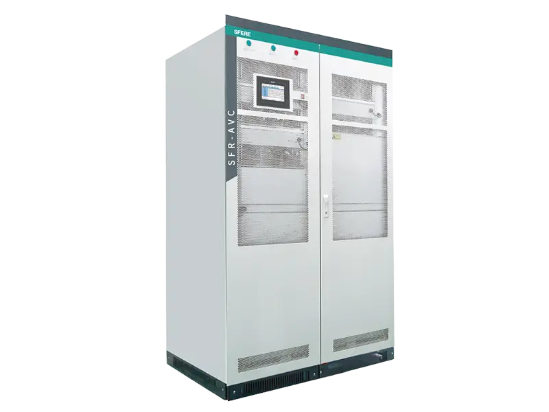 SFR-AVC Dynamic Voltage Regulation Cabinet