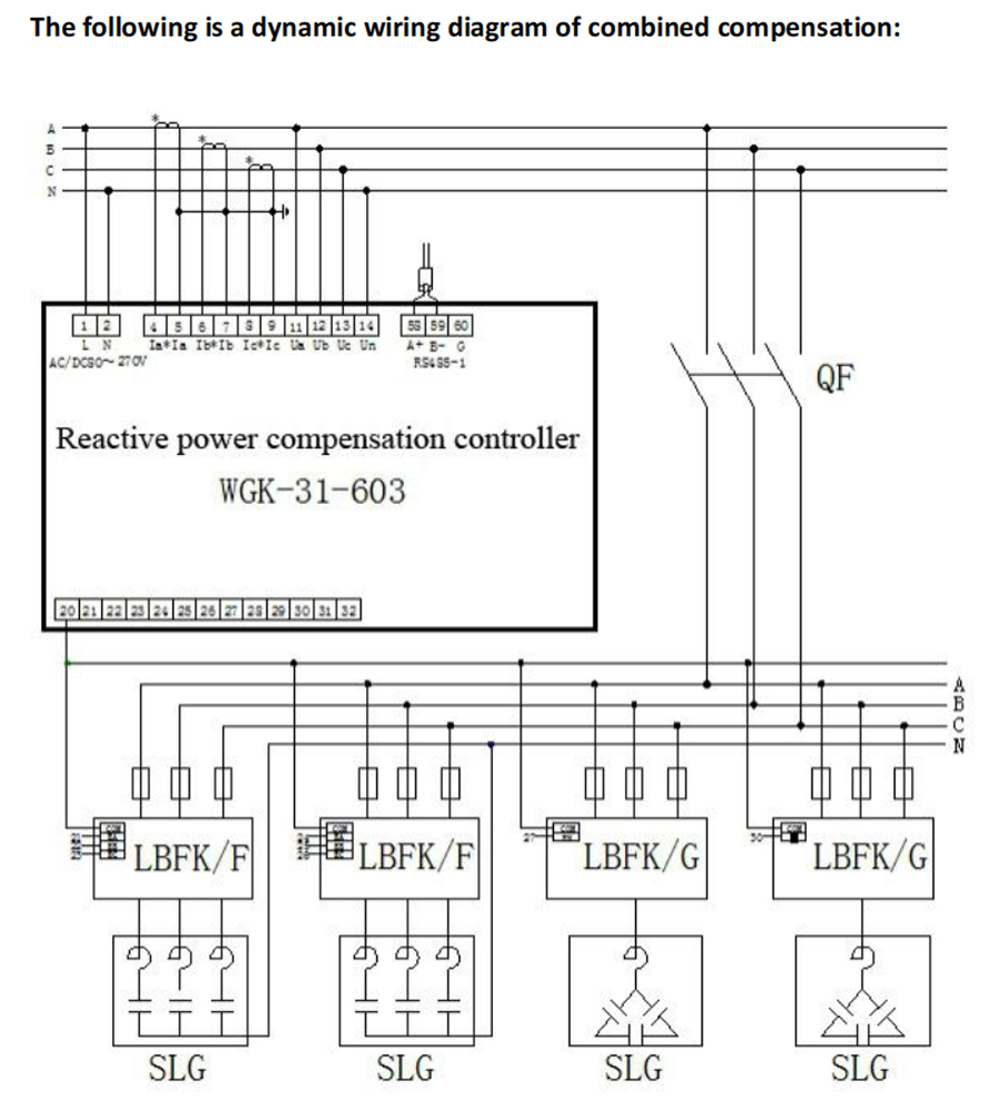 SLG Series Switch & Control Unit Typical Wiring