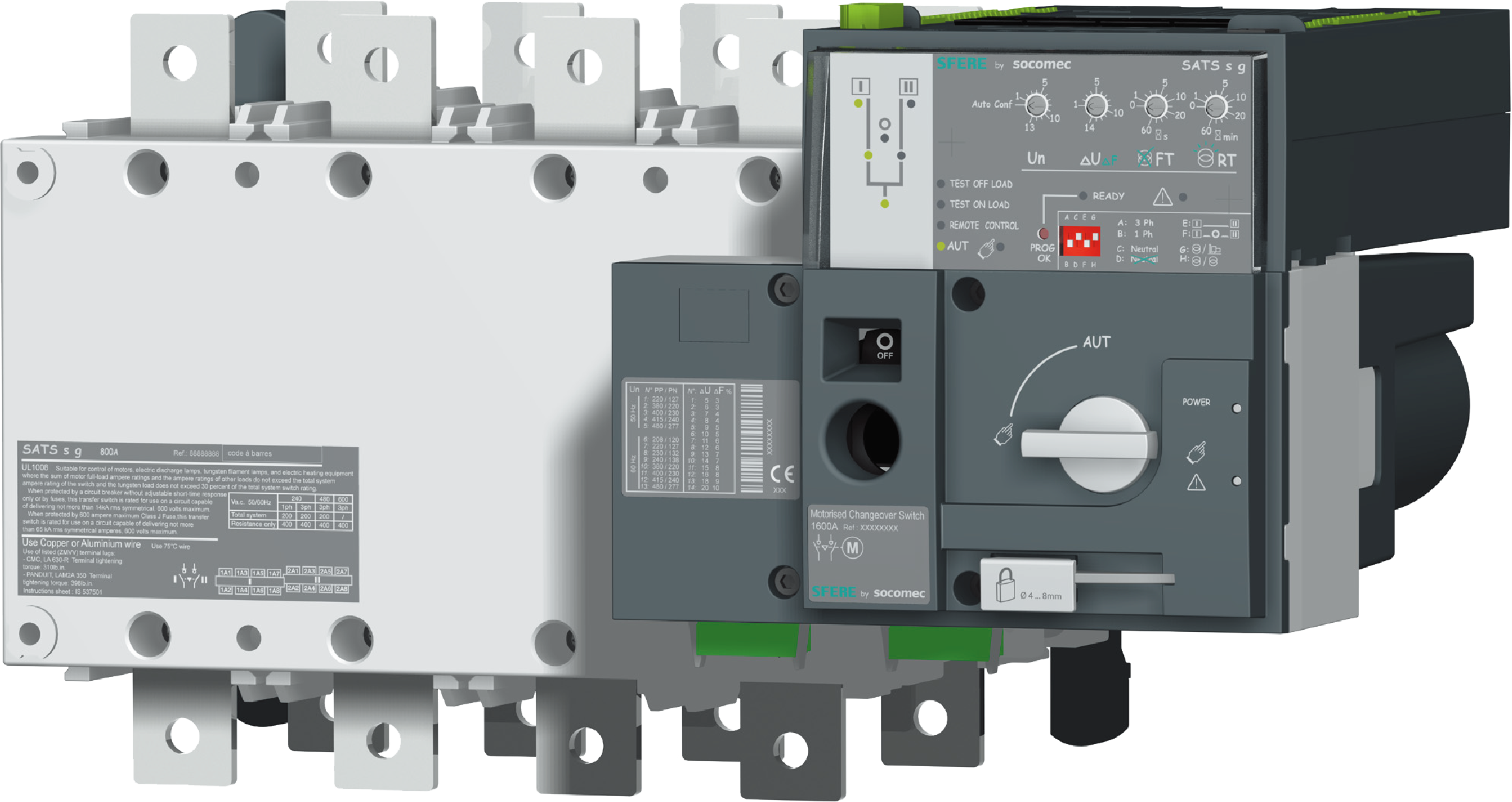 SATS sg series automatic transfer switch equipment